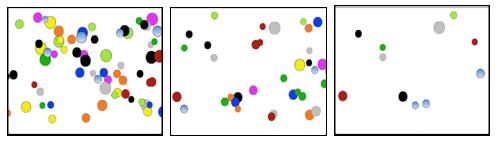 Fig. 5. Simulation of speed control of
       the virtual agents.